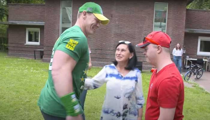 John Cena stepped up to make a special fans dream come true this week