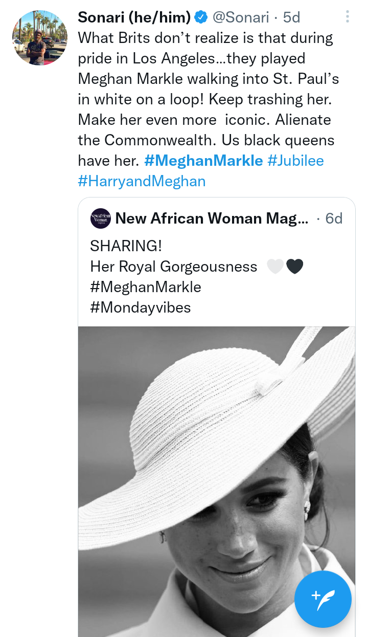 Meghan Markle becomes Twitter trend as fans express solidarity after UK visit