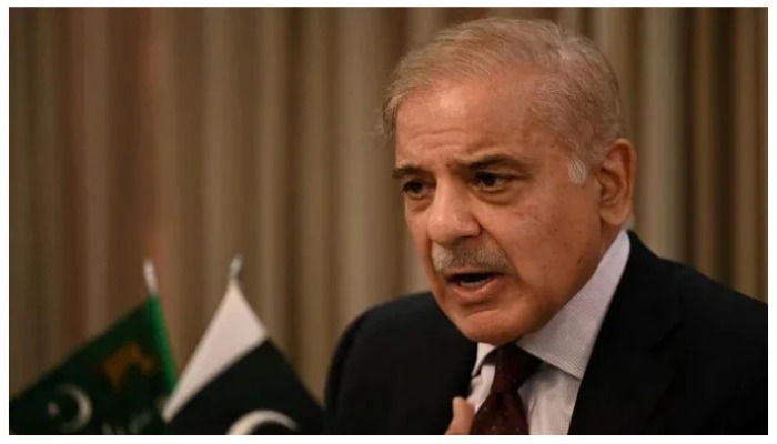 Prime Minister Shehbaz Sharif says India has unleashed its oppressive state apparatus to browbeat Indian Muslims into submission. — AFP/File