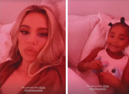 Khloé Kardashian draws criticism for letting True watch her dad Tristan Thompson’s scandal