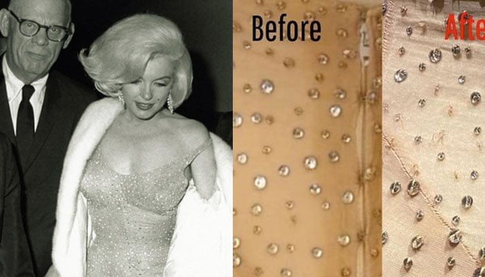 Kim Kardashian damages Marilyn Monroe’s iconic dress?