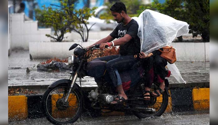 Pakistan Meteorological Department forecasts more pre-monsoon rains in the country from tomorrow evening. — AFP/ File