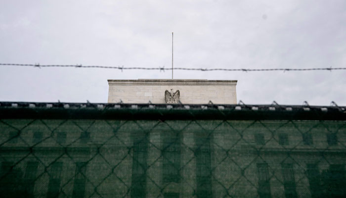 The Marriner S. Eccles Federal Reserve building in Washington, DC, on June 14, 2022. — AFP