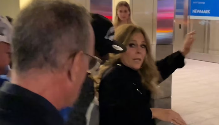 Tom Hanks rages at fan who nearly knocks over his wife Rita Wilson: Watch