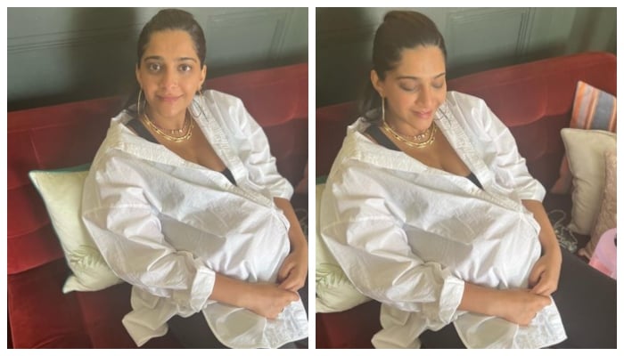 Mom-to-be Sonam Kapoor looks HAPPIER than ever in latest photos