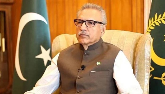 President Dr Arif Alvi. — APP/File