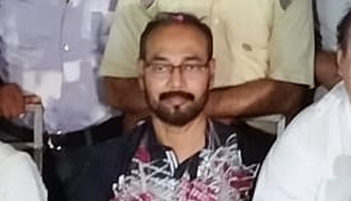 MQM-P’s winning candidate Abu Bakr. — MQM-P Facebook