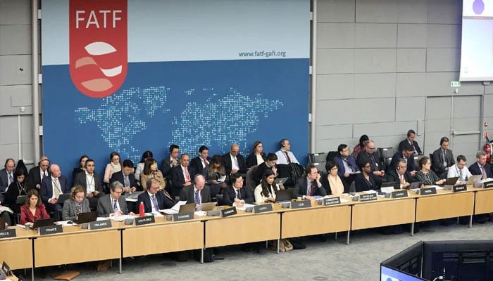 A meeting of the FATF. — FATF