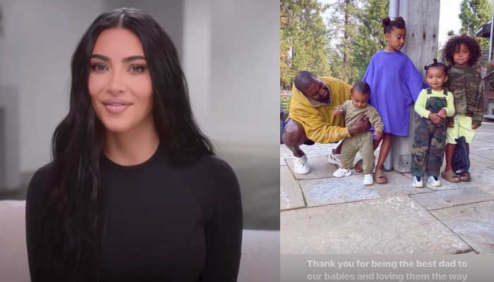 Kim Kardashian brings tears to her ex Kanye Wests eyes with touching Fathers Day tribute