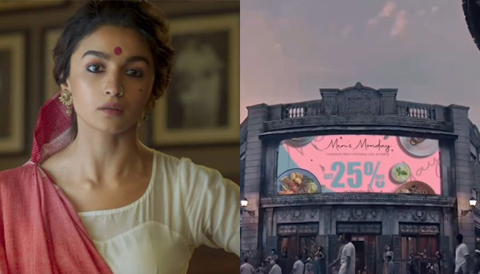 Karachis restaurant slammed online for using Gangubai Kathiawadi’s scenes for Men’s day promotion