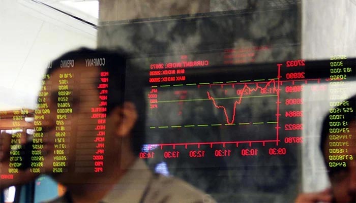 A representational image of digital stock board.  — AFP/File