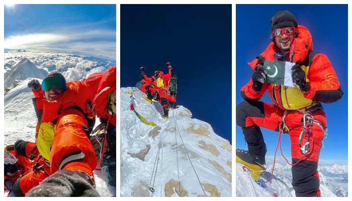 Pakistan’s young mountaineer Shehroze Kashif. — Photo by author