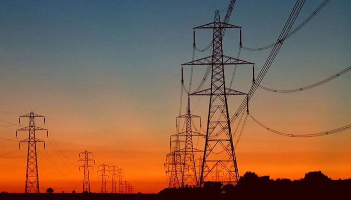 Image of power transmission lines. Photo—AFP/file