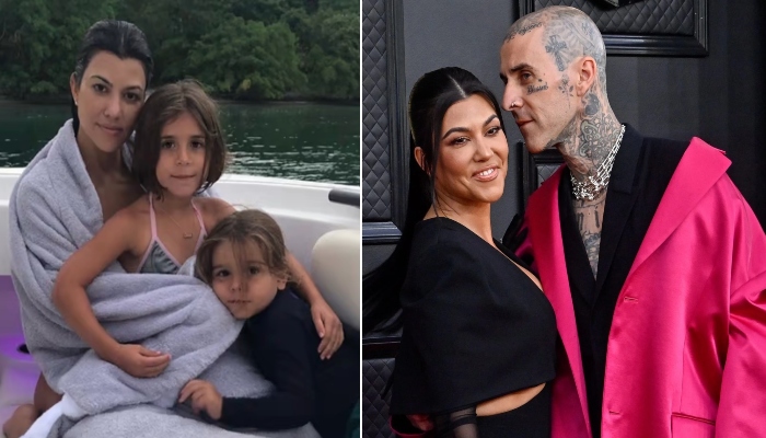 Kourtney Kardashians kids make sweet Fathers Day cards for stepdad Travis Barker