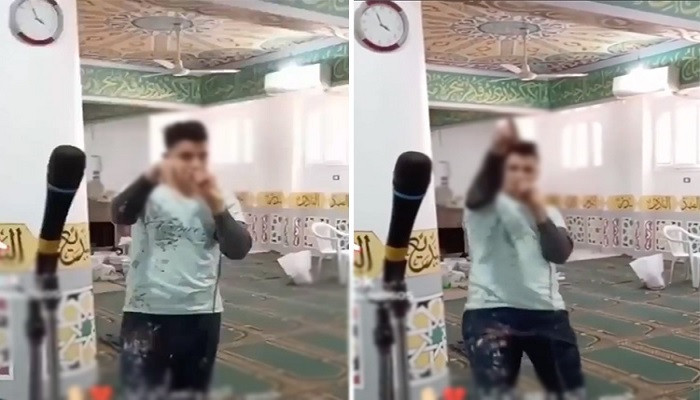مصر تعتقل ثلاثة بسبب انتشار فيديو رقص في مسجد