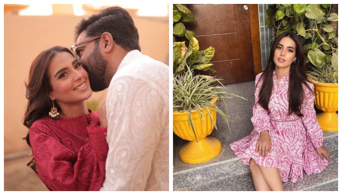 Iqra Aziz gushes over hubby Yasir Hussain in loved-up photo