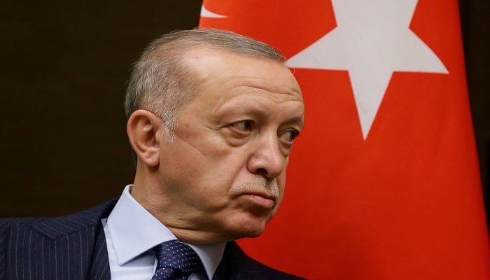 Turkish President Tayyip Erdogan in Sochi, Russia September 29, 2021. — Reuters
