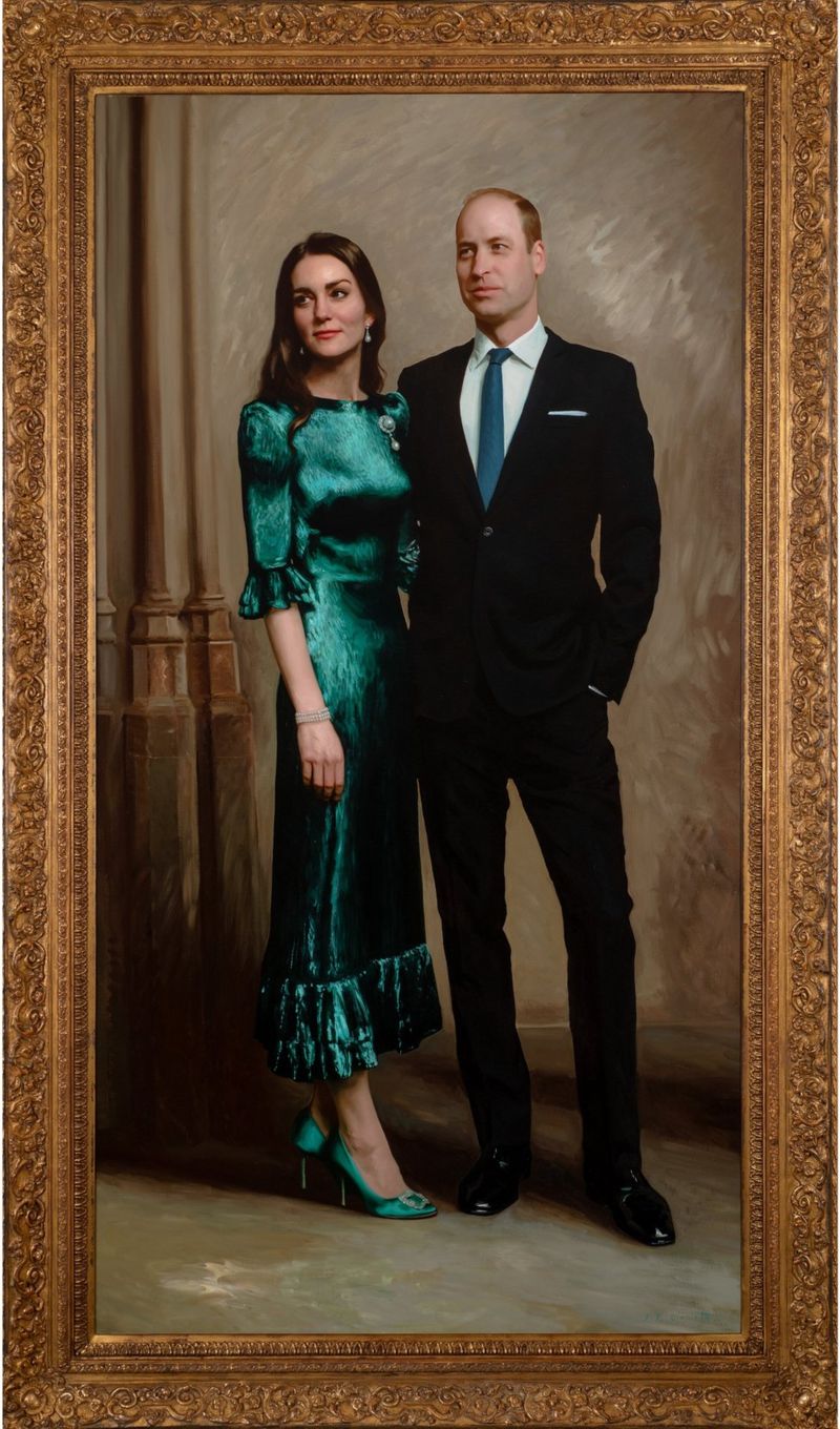 Porträt von Prinz William und Kate Middleton: Expertin für Körpersprache weist auf beunruhigenden Fehler hin