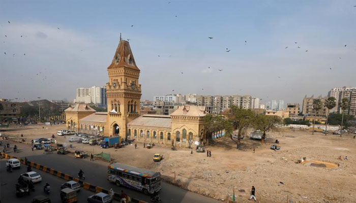 General view of the British era Empress Market building, January 30, 2019. Photo — Reuters