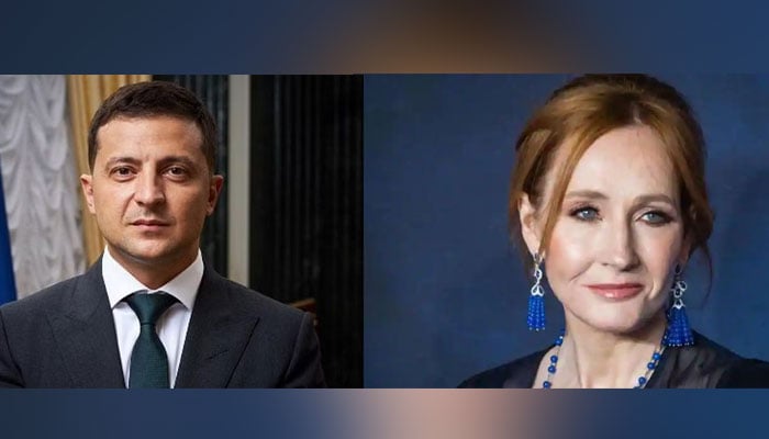JK Rowling tricks into taking fake video call with Ukraine’s President Zelensky