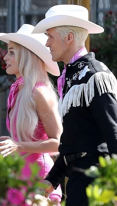Margot Robbie, Ryan Gosling spotted shooting for ‘Barbie’: See pics