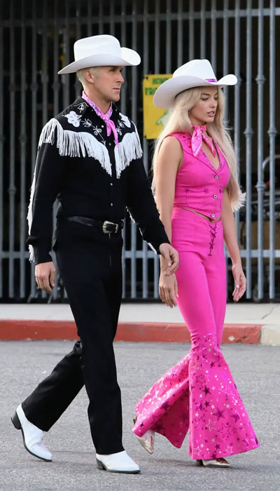 Margot Robbie, Ryan Gosling spotted shooting for ‘Barbie’: See pics