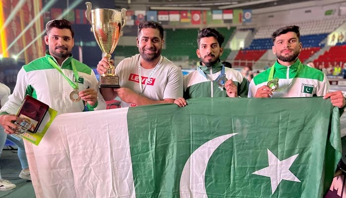 Pakistan mengamankan 3 medali lagi di Kejuaraan Dunia Gulat Mas keempat