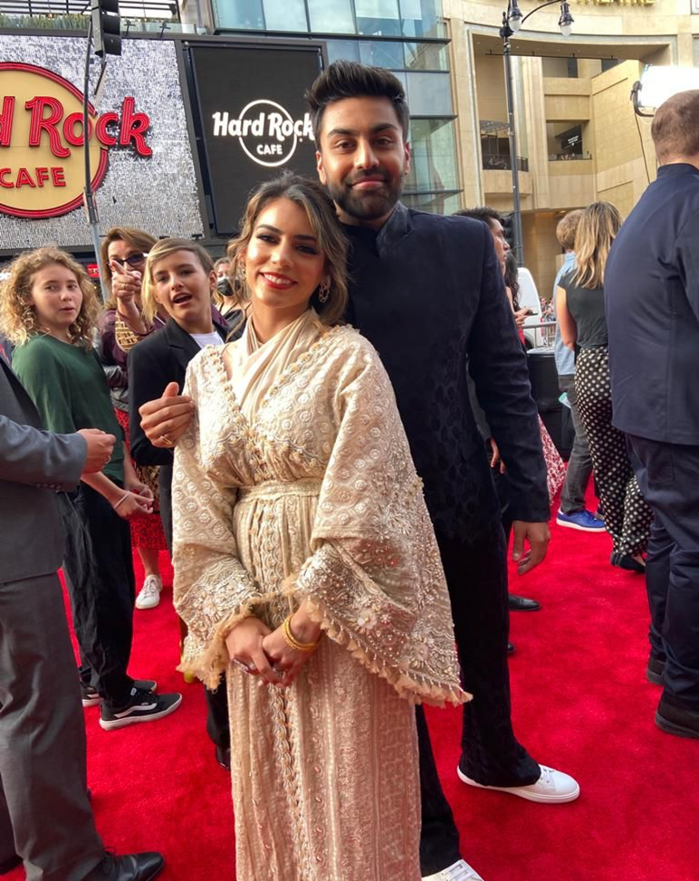 Sana Safinaz Shines On The Marvel Red Carpet