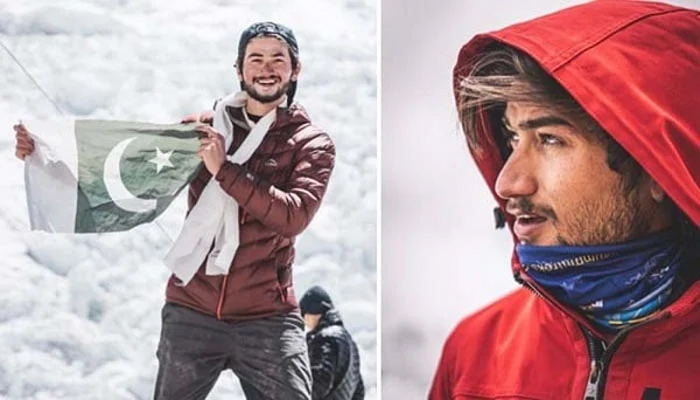 Young record-breaking mountaineer Shehroze Kashif. — Twitter/File