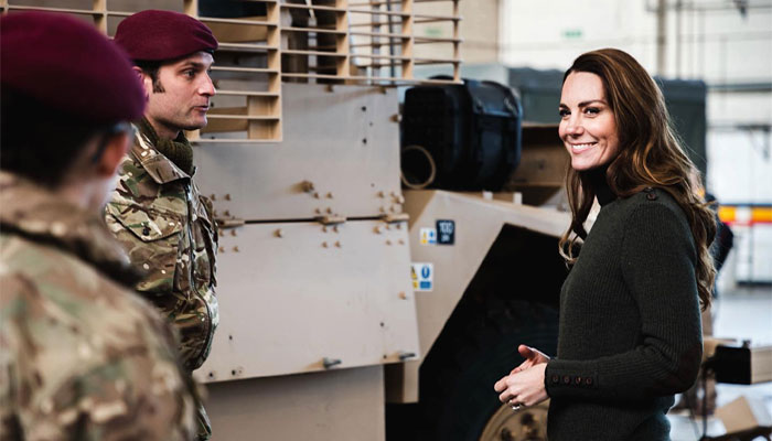 Kate Middleton pays touching tribute to armed forces