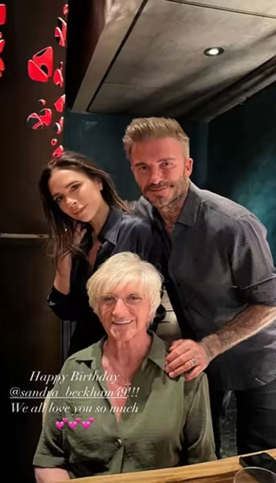 David Beckham drops heart-warming tribute for mother with rare throwback snaps