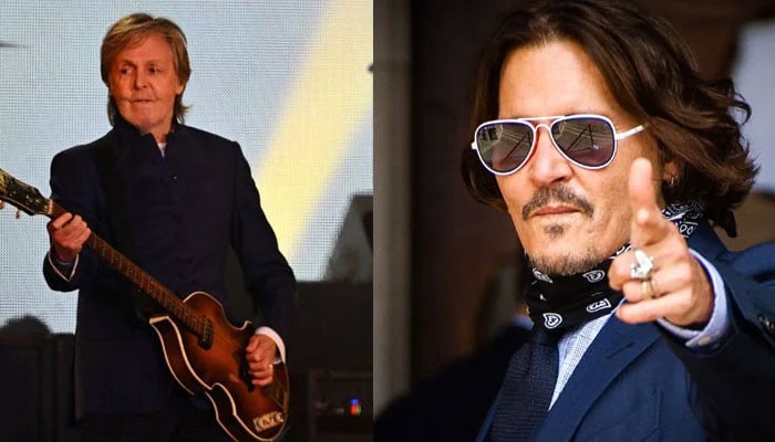 Paul McCartney under fire for featuring Johnny Depp clip at Glastonbury - Geo News