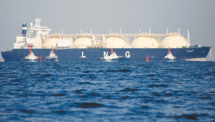 A liquified natural gas (LNG) tanker is seen in this photo. — Reuters/File