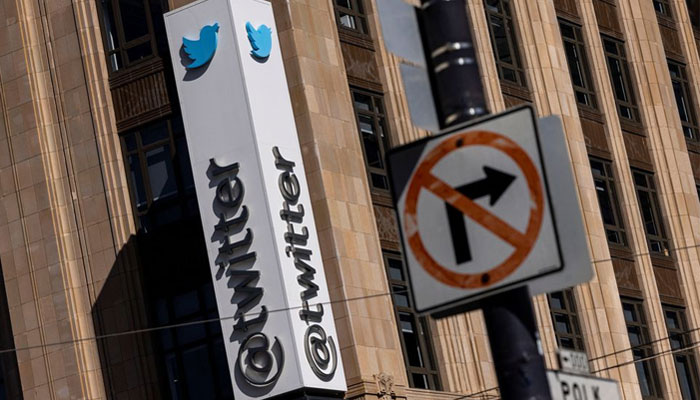 A Twitter logo is seen outside the companys headquarters in San Francisco, California, US. — Reuters