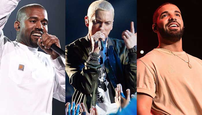 Drake moves past Eminem and Kanye West on all-time Number One album list