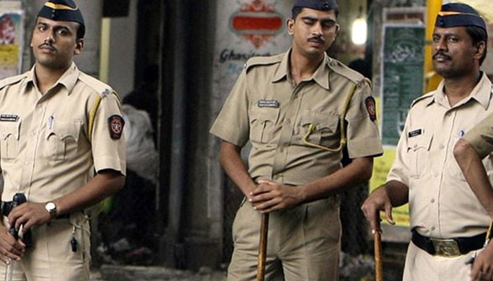 Representational image of Indian policemen. — AFP/File