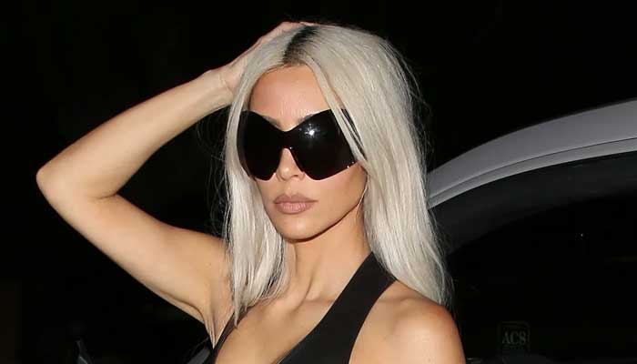 Kim Kardashian steals limelight at Khloes birthday party with her appearance in leather outfit