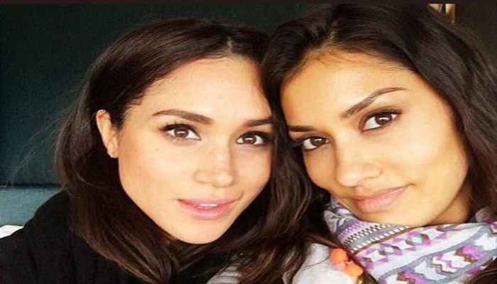 Meghan Markles friend reacts to report on her pictures with Prince Harry and the Duchess