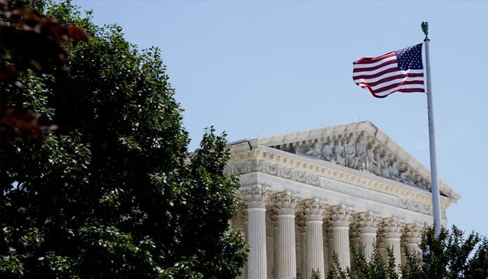 The U.S. Supreme Court building is seen in Washington, U.S., June 26, 2022. Photo— REUTERS/Elizabeth Frantz