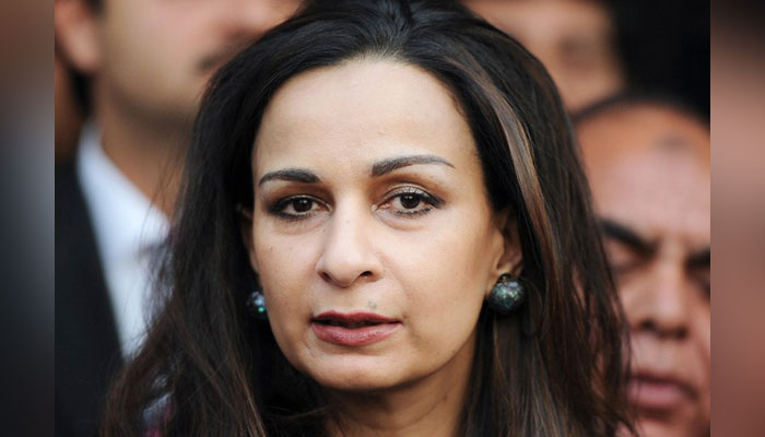 Minister for climate change Senator Sherry Rehman. — AFP