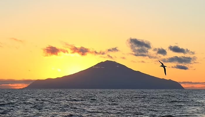 A view of Tristan da Cunha, a British overseas territory. — The Mail Online