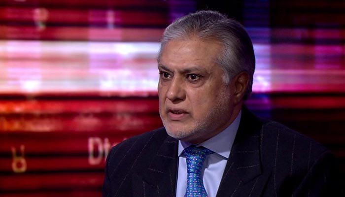 Former finance minister Ishaq Dar. — Screengrab/BBC