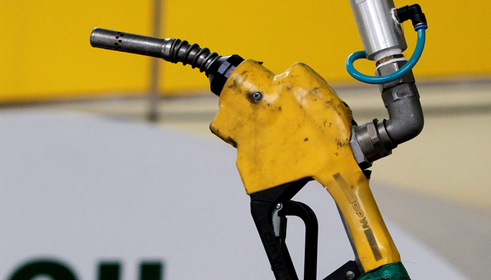 A gas pump at a petrol station in Seoul June 27, 2011. — Reuters