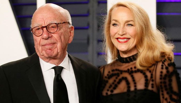 Jerry Hall files for divorce from billionaire husband Rupert Murdoch - Geo News