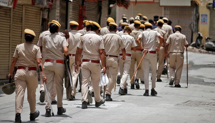 Policemen mounted on their horses patrol during restrictions imposed by authorities after the killing of Kanhaiya Lal Teli, a Hindu tailor, carried out by two suspected Muslim men who filmed the act and posted it online, in Udaipur in the northwestern state of Rajasthan, India, July 1, 2022. — Reuters/File