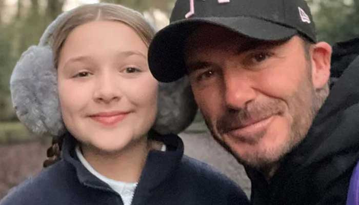 David Beckham reveals daughter Harpers skating skills in stunning video - Geo News