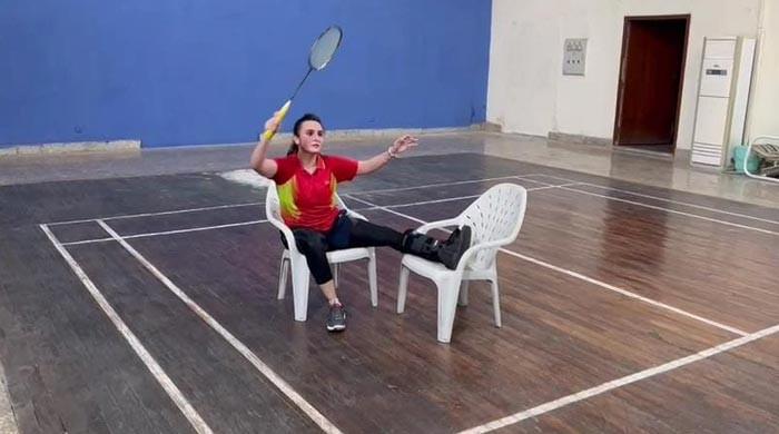 Badminton player Palwasha Bashir makes interesting comeback
