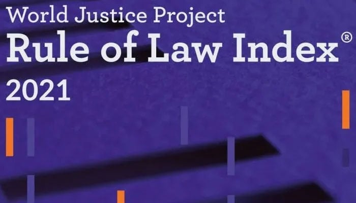 Pakistan rejects the World Justice Project’s Rule of Law Index 2021 report published in October 2021. Photo: file