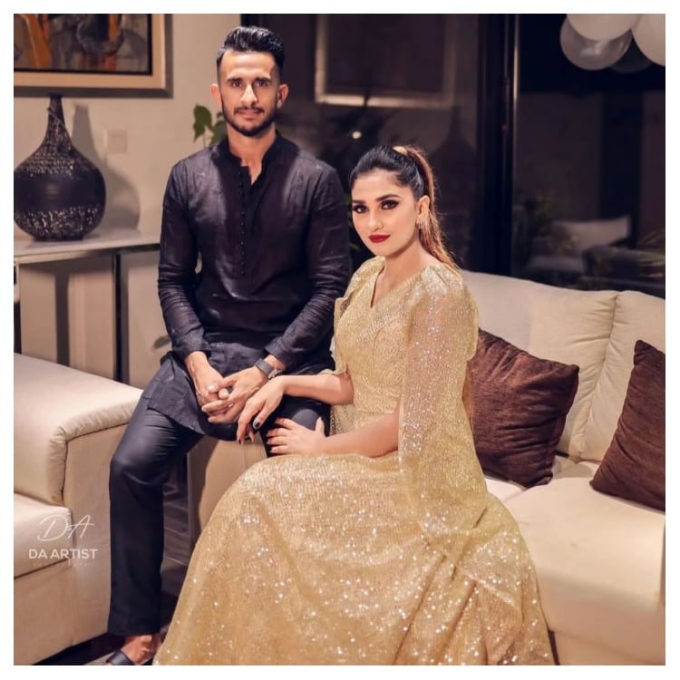 In pictures: Cricketer Hassan Ali celebrates birthday with wife in sparkling party