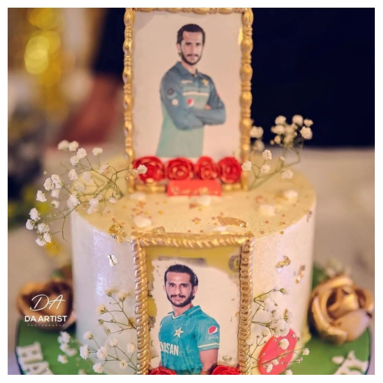 Hassan Alis birthday cake. — Instagram